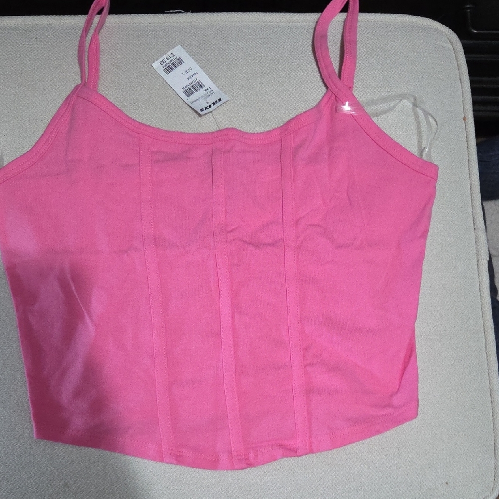 Forever 21 Vibrant Pink Camisole Top